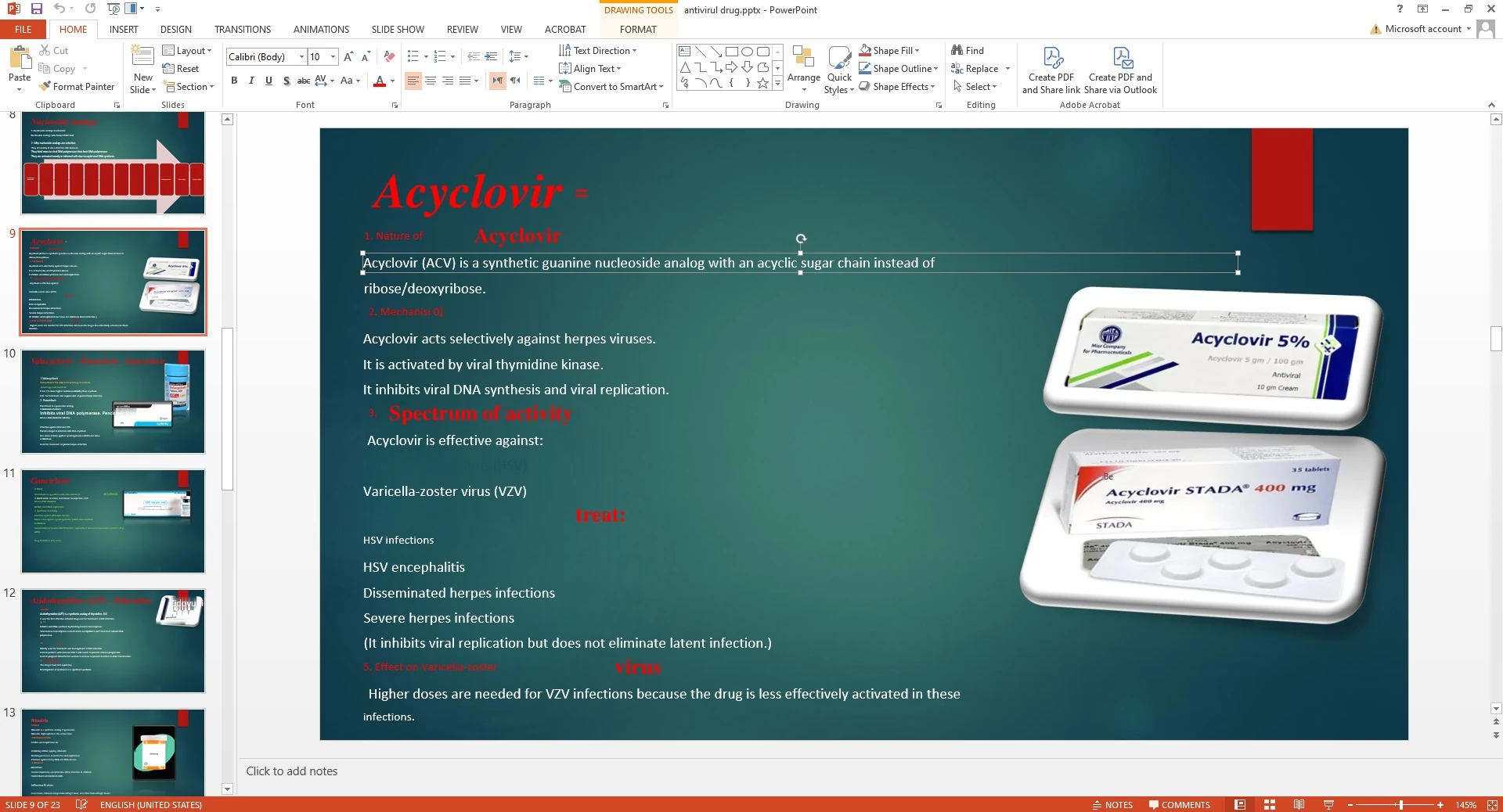 Editable English PowerPoint slides